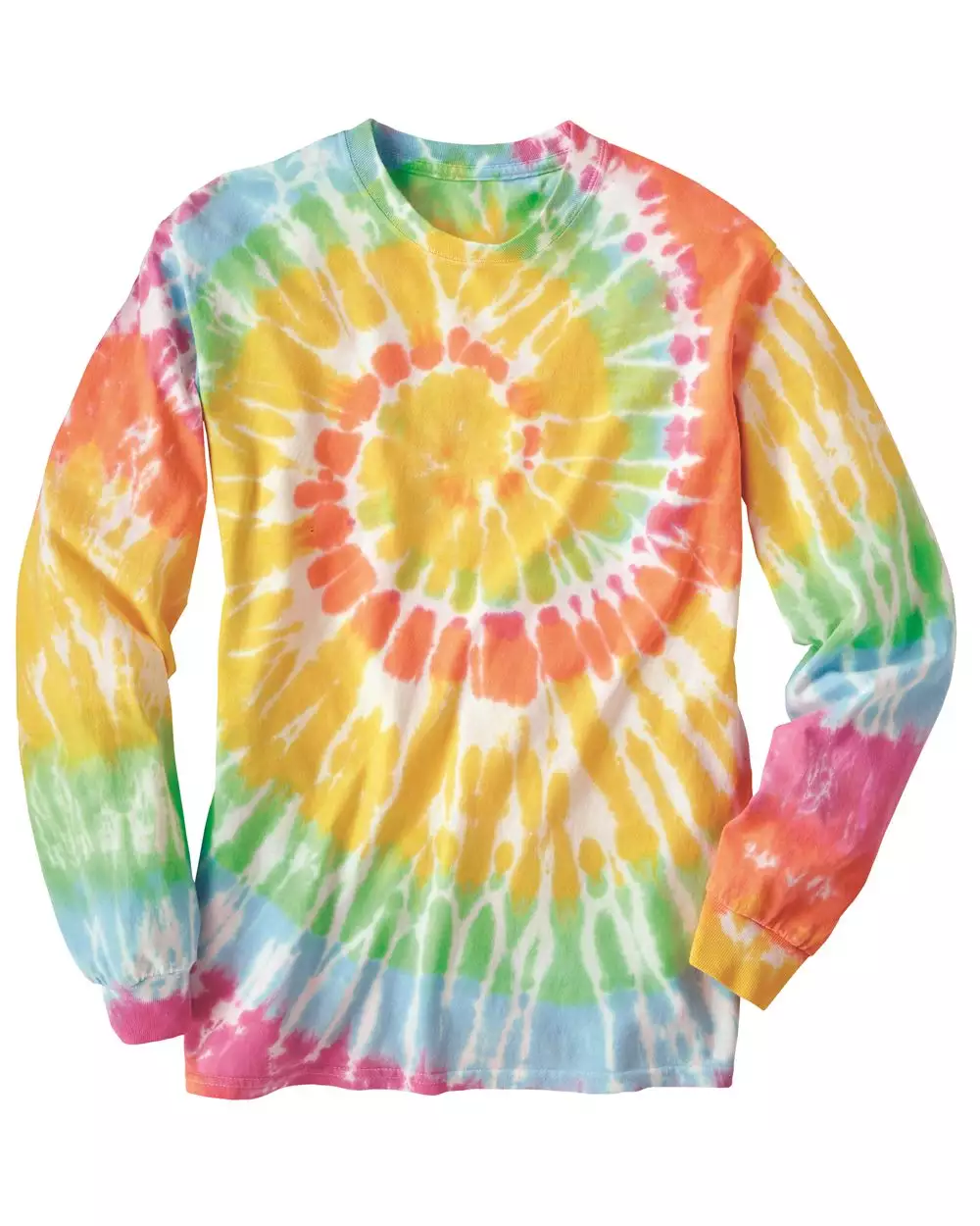 Crew Neck Oversize Tshirt Tie Dye T Shirts