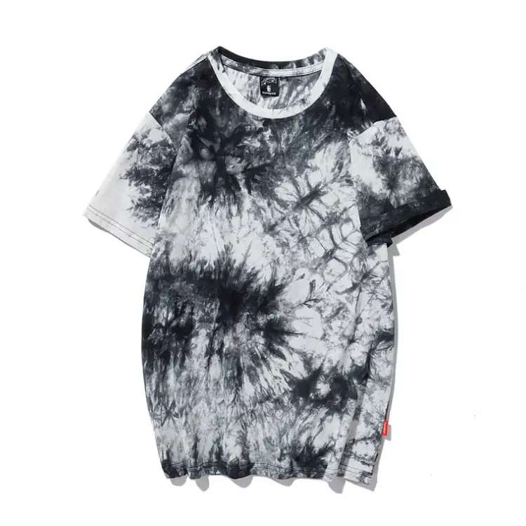 Custom Logo Branded Tie Dye Man T Shirts