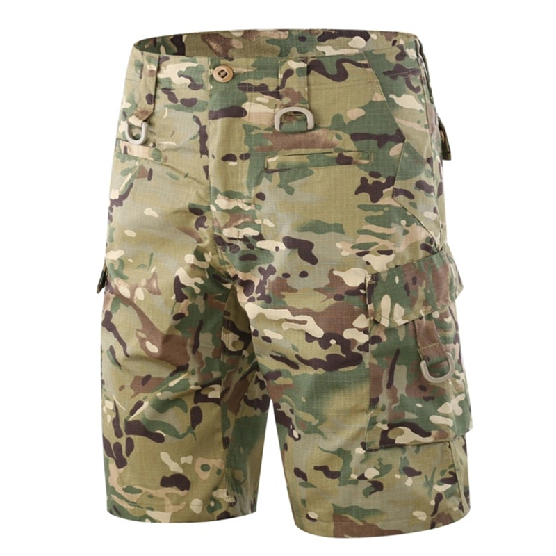 Military Training Shorts Men Outdoor Tactical Cargo Short Pants