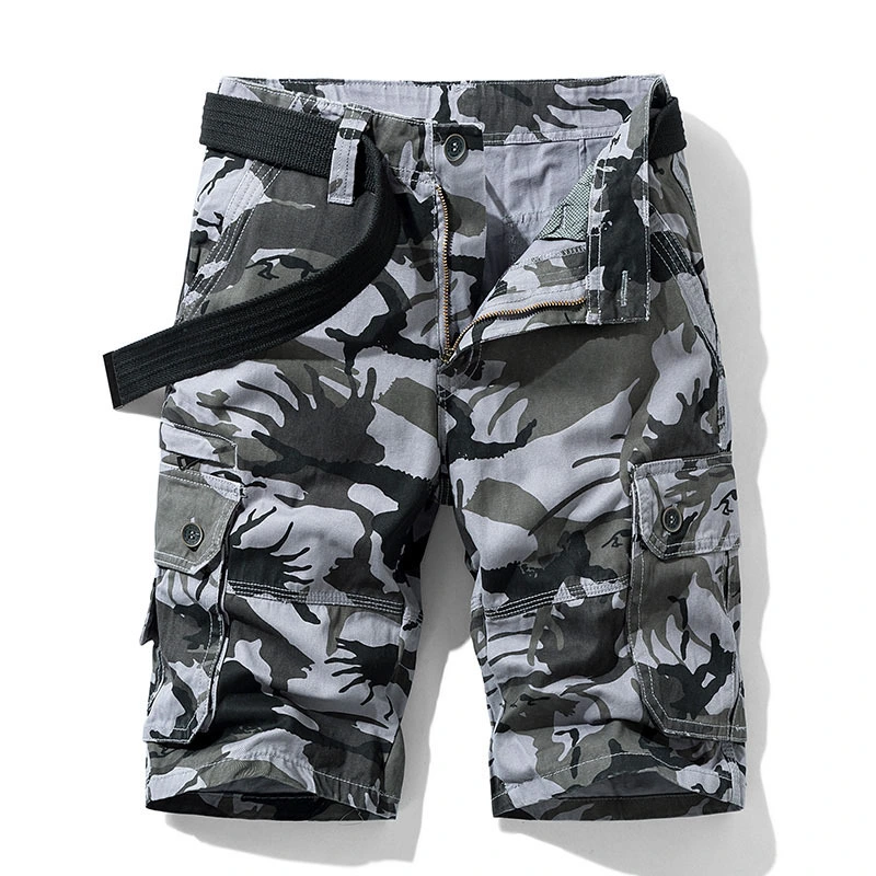 New Design Camouflage Pants Men Cargo Shorts Cotton Breathable Cargo Pants For Men
